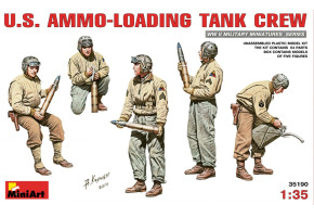 Американський танковий екіпаж за навантаженням боєзапасy