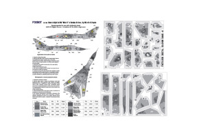 Foxbot 1:72 Digital camouflage masks for the Su-24M "41" aircraft of the Ukrainian Air Force