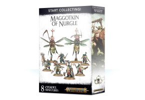 Ігровий набір Warhammer AGE OF SIGMAR - START COLLECTING! MAGGOTKIN OF NURGLE
