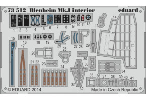 Blenheim Mk. I интерьер S. A. 1/72