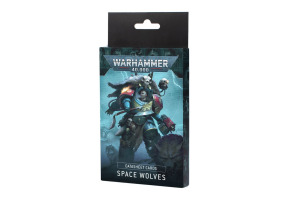 Ігрові карти Warhammer 40000 - DATASHEET CARDS - SPACE WOLVES (ENG)