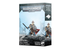 Ігровий набір Warhammer 40000 - SPACE WOLVES - WOLF GUARD BATTLE LEADER