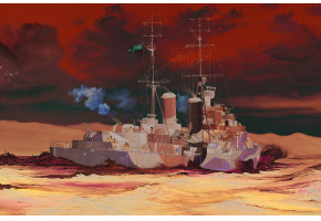 Збірна модель 1/350 Британський легкий крейсер HMS Scylla Trumpeter 05368