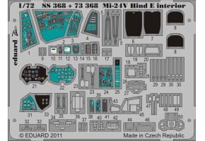 Mi-24V Hind E interior S.A.