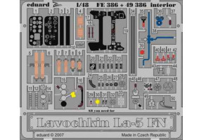 Lavochkin La-5FN interior S.A.