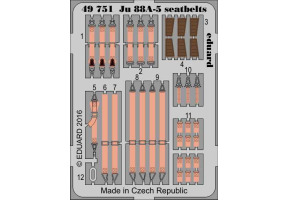 Ju 88A-5 seatbelts