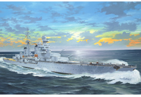 Збірна модель 1/350 Італійський важкий крейсер «Пола» Trumpeter 05381