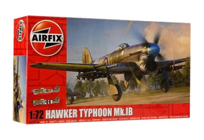 Збірна модель 1/72 британський штурмовик Hawker Typhoon Mk.IB Airfix A02041A