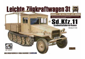 Sdkfz11 LATE VERSION  with WOOD CAB