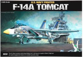 Збірна модель 1/48 Літак Ф-14А Tomcat Academy 12253