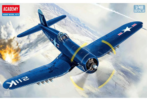 Збірна модель 1/48 Літак Vought F4U-4 Corsair (Битва у Чосинського водосховища) Academy 12353