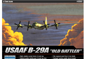 Збірна модель 1/72 Літак B-29 «Old Battler» ВПС США Academy 12517