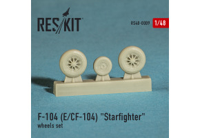 F-104 (E) CF-104 "Starfighter" wheels set (1/48)