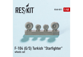 F-104 (G/S) Turkish "Starfighter" wheels set (1/48)