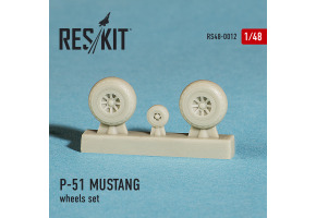 P-51 MUSTANG wheels set (1/48)