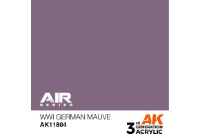 Акрилова фарба WWI German Mauve / Німецький фіолетовий WWI AIR АК-interactive AK11804