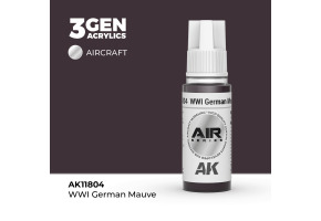 Акрилова фарба WWI German Mauve / Німецький фіолетовий WWI AIR АК-interactive AK11804