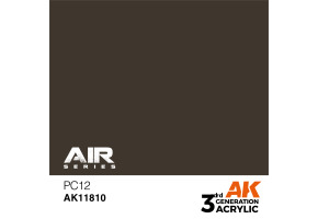 Акриловая краска PC12 / Хакки коричневый AIR АК-интерактив AK11810