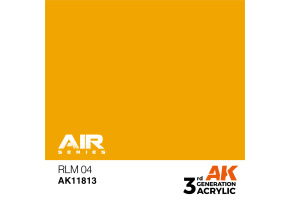 Акриловая краска RLM 04 / Оранжевый AIR АК-интерактив AK11813
