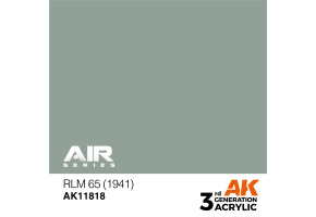 Acrylic paint RLM 65 (1941) AIR AK-interactive AK11818