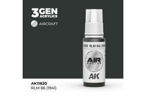 Акрилова фарба RLM 66 (1941) / Сіро-коричневий AIR АК-interactive AK11820