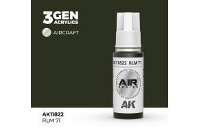 Акрилова фарба RLM 71 / Світло-сірий коричневий AIR АК-interactive AK11822
