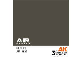 Акрилова фарба RLM 71 / Світло-сірий коричневий AIR АК-interactive AK11822