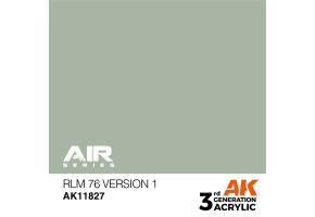Акриловая краска RLM 76 Version 1 / Бледно-зеленый AIR АК-интерактив AK11827
