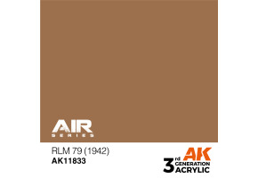 Акриловая краска RLM 79 (1942) / Коричневый AIR АК-интерактив AK11833
