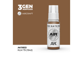 Акрилова фарба RLM 79 (1942) / Коричневий AIR АК-interactive AK11833