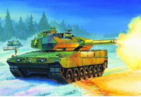 Збірна модель 1/35 Шведський танк Strv 122 HobbyBoss 82404