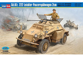 Збірна модель німецької машини Sd. 222 Leichter Panzerspahwagen 2cm
