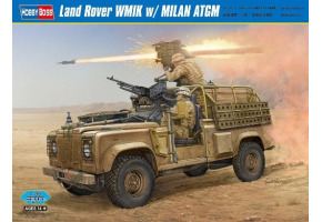 Збірна модель британського автомобіля Land Rover WMIK w/ MILAN ATGM