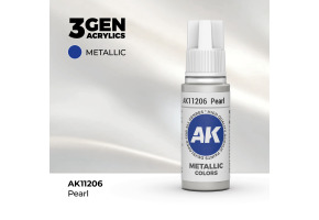Акрилова фарба PEARL METALLIC - ПЕРЛИННИЙ МЕТАЛІК / INK АК-Interactive AK11206