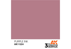 Акриловая краска PURPLE – ПУРПУРНЫЙ / INK АК-интерактив AK11224