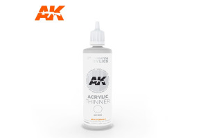 THINNER 100ml for 3rd Generation / Solvent for 3rd Generation acrylic paint