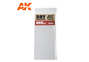DRY SANDPAPER 600 / Наждачний папір для сухого шліфування