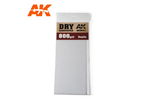 DRY SANDPAPER 800 / Наждачний папір для сухого шліфування