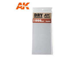 DRY SANDPAPER 1000 / Наждачний папір для сухого шліфування