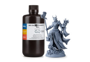 Фотополімерна смола ELEGOO ABS-Like 3.0 resin "Grey" (сіра) 1кг