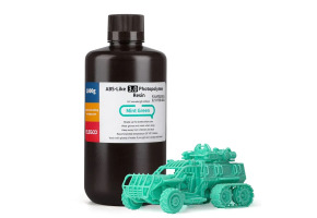 Фотополімерна смола ELEGOO ABS-Like 3.0 resin "Mint Green" (м'ятно-зелена) 1кг