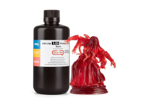Фотополімерна смола ELEGOO ABS-Like 3.0 plus resin "Clear Red" (прозоро-червона) 1кг