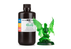 Фотополімерна смола ELEGOO ABS-Like 3.0 plus resin "Clear Green" (прозоро-зелена) 1кг