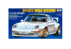 Збірна модель 1/24 Автомобіль 911 GT2 ROAD VER. CLUB SPORT Tamiya 24247