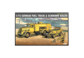 Збірна модель 1/72 GERMAN FUELTANK & SHIWIMM Academy 13401