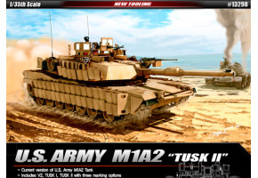 Збірна модель 1/35 танк U.S. Army M1A2 Abrams TUSK II Academy 13298