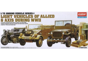 Scale model 1/72 car GROUND VEHICLE SERIES-1 Academy 13416