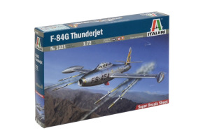 Сборная модель 1/72 Самолет Republic F-84 G Thunderjet Italeri 1321