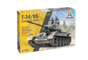Сборная модель 1/35 Танк Т-34/85 Завод 112 - 1944 Italeri 6758