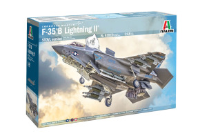 Сборная модель 1/48 Самолет Lockheed Martin Ф-35 B Lightning II (New Tooling / 6 schemes) Italeri